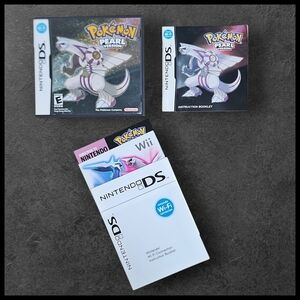 Nintendo DS Pokemon Pearl Replacement Video Game Case Manual Only NO GAME